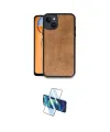 ieg™ iPhone 14 Kılıf Kıvılcım Işık Serisi - Siyah 3D Antistatik Cam Ekran Koruyucu
