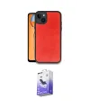 ieg™ iPhone 14 Kılıf Kıvılcım Işık Serisi - Siyah Bilvis 5in1 5D Magic Hayalet Cam Ekran Koruyucu