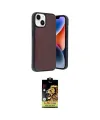 ieg™ iPhone 14 Kılıf Kıvılcım Işık Serisi - Siyah Buffer Cam Ekran Koruyucu