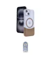 ieg™ iPhone 14 Kılıf Kozmos Form Özel Seri - Siyah Joko Magic 5D Cam