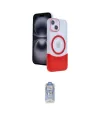 ieg™ iPhone 14 Kılıf Kozmos Form Özel Seri - Siyah Joko Magic 5D Cam