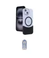 ieg™ iPhone 14 Kılıf Kozmos Form Özel Seri - Siyah Joko Magic 5D Cam