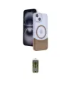 ieg™ iPhone 14 Kılıf Kozmos Form Özel Seri - Siyah Joko Magic 5D Hayalet Cam