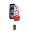 ieg™ iPhone 14 Kılıf Kozmos Form Özel Seri - Siyah Joko Magic 5D Hayalet Cam