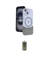 ieg™ iPhone 14 Kılıf Kozmos Form Özel Seri - Siyah Joko Magic 5D Hayalet Cam