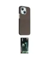 ieg™ iPhone 14 Kılıf Kozmos Klasik Prime - Şeffaf 360 Full Body Arka Koruyucu