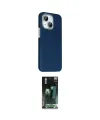 ieg™ iPhone 14 Kılıf Kozmos Klasik Prime - Şeffaf 360 Full Body Arka Koruyucu