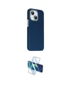 ieg™ iPhone 14 Kılıf Kozmos Klasik Prime - Siyah 3D Antistatik Cam Ekran Koruyucu