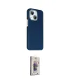 ieg™ iPhone 14 Kılıf Kozmos Klasik Prime - Siyah Bilvis 3D Cam Ekran Koruyucu