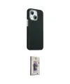 ieg™ iPhone 14 Kılıf Kozmos Klasik Prime - Siyah Bilvis 3D Cam Ekran Koruyucu