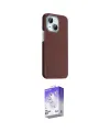 ieg™ iPhone 14 Kılıf Kozmos Klasik Prime - Siyah Bilvis 5in1 3D Magic Cam Ekran Koruyucu