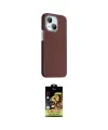 ieg™ iPhone 14 Kılıf Kozmos Klasik Prime - Siyah Buffer Cam Ekran Koruyucu