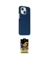 ieg™ iPhone 14 Kılıf Kozmos Klasik Prime - Siyah Buffer Cam Ekran Koruyucu