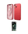 ieg™ iPhone 14 Kılıf Kozmos Yansıma Özel Seri - Şeffaf 360 Full Body Arka Koruyucu