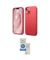 ieg™ iPhone 14 Kılıf Kozmos Yansıma Özel Seri - Şeffaf Royal Nano Ekran Koruyucu