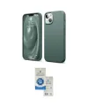 ieg™ iPhone 14 Kılıf Kozmos Yansıma Özel Seri - Şeffaf Royal Nano Ekran Koruyucu