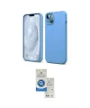 ieg™ iPhone 14 Kılıf Kozmos Yansıma Özel Seri - Şeffaf Royal Nano Ekran Koruyucu