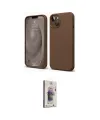 ieg™ iPhone 14 Kılıf Kozmos Yansıma Özel Seri - Siyah Bilvis 3D Cam Ekran Koruyucu