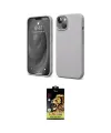 ieg™ iPhone 14 Kılıf Kozmos Yansıma Özel Seri - Siyah Buffer Cam Ekran Koruyucu