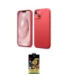 ieg™ iPhone 14 Kılıf Kozmos Yansıma Özel Seri - Siyah Buffer Cam Ekran Koruyucu