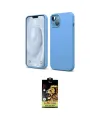 ieg™ iPhone 14 Kılıf Kozmos Yansıma Özel Seri - Siyah Buffer Cam Ekran Koruyucu