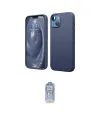 ieg™ iPhone 14 Kılıf Kozmos Yansıma Özel Seri - Siyah Joko Magic 5D Cam