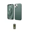 ieg™ iPhone 14 Kılıf Kozmos Yansıma Özel Seri - Siyah Joko Magic 5D Hayalet Cam
