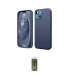 ieg™ iPhone 14 Kılıf Kozmos Yansıma Özel Seri - Siyah Joko Magic 5D Hayalet Cam