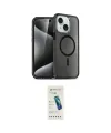 ieg™ iPhone 14 Kılıf Nova Asil Prime - Şeffaf Pasifik Cam Ekran Koruyucu