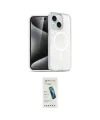 ieg™ iPhone 14 Kılıf Nova Asil Prime - Şeffaf Pasifik Cam Ekran Koruyucu