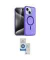 ieg™ iPhone 14 Kılıf Nova Asil Prime - Şeffaf Royal Nano Ekran Koruyucu