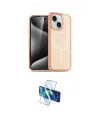 ieg™ iPhone 14 Kılıf Nova Asil Prime - Siyah 3D Antistatik Cam Ekran Koruyucu