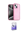 ieg™ iPhone 14 Kılıf Nova Asil Prime - Siyah Bilvis 5in1 5D Magic Hayalet Cam Ekran Koruyucu