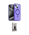 ieg™ iPhone 14 Kılıf Nova Asil Prime - Siyah Bilvis Hayalet Cam Ekran Koruyucu