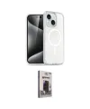 ieg™ iPhone 14 Kılıf Nova Asil Prime - Siyah Bilvis Hayalet Cam Ekran Koruyucu