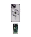 ieg™ iPhone 14 Kılıf Nova Işık Özel Seri - Şeffaf 360 Full Body Arka Koruyucu