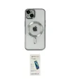 ieg™ iPhone 14 Kılıf Nova Işık Özel Seri - Şeffaf Pasifik Cam Ekran Koruyucu