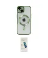 ieg™ iPhone 14 Kılıf Nova Işık Özel Seri - Şeffaf Pasifik Cam Ekran Koruyucu