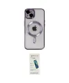 ieg™ iPhone 14 Kılıf Nova Işık Özel Seri - Şeffaf Pasifik Cam Ekran Koruyucu