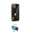 ieg™ iPhone 14 Kılıf Nova Işık Prime - Siyah 3D Antistatik Cam Ekran Koruyucu