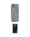 ieg™ iPhone 14 Kılıf Nova Işık Prime - Siyah 3D Antistatik Hayalet Cam Ekran Koruyucu