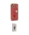 ieg™ iPhone 14 Kılıf Nova Işık Prime - Siyah Bilvis 3D Cam Ekran Koruyucu