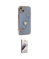 ieg™ iPhone 14 Kılıf Nova Işık Prime - Siyah Bilvis 3D Mat Cam Ekran Koruyucu