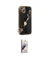 ieg™ iPhone 14 Kılıf Nova Işık Prime - Siyah Bilvis 3D Mat Cam Ekran Koruyucu