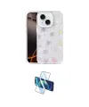 ieg™ iPhone 14 Kılıf Odak Prime - Siyah 3D Antistatik Cam Ekran Koruyucu