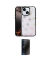 ieg™ iPhone 14 Kılıf Odak Prime - Siyah 3D Antistatik Hayalet Cam Ekran Koruyucu