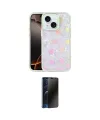 ieg™ iPhone 14 Kılıf Odak Prime - Siyah 3D Antistatik Hayalet Cam Ekran Koruyucu
