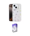 ieg™ iPhone 14 Kılıf Odak Prime - Siyah Bilvis 5in1 3D Magic Cam Ekran Koruyucu
