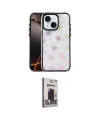 ieg™ iPhone 14 Kılıf Odak Prime - Siyah Bilvis Hayalet Cam Ekran Koruyucu
