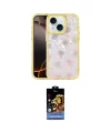 ieg™ iPhone 14 Kılıf Odak Prime - Siyah Buffer Hayalet Cam Ekran Koruyucu